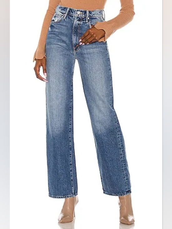 MOTHER Denim - MOTHER Superior High Waisted Tunnel Vision Sneak in Take Me Higher Jeans 28 NEW
